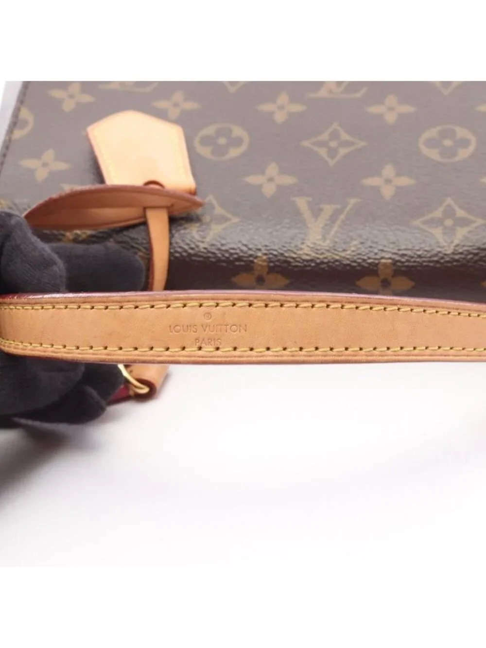 ★SOLD★ Louis Vuitton Handbag Cluny BB 2-Way Rose Canvas Leather - Picture 12 of 12